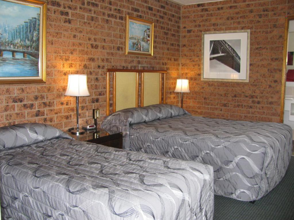 The Wayfarer Motel Muswellbrook Oda fotoğraf